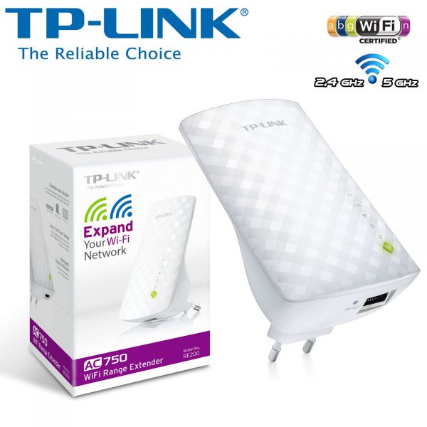 TP-LINK AC750 Wi-Fi Range Extender (RE200)