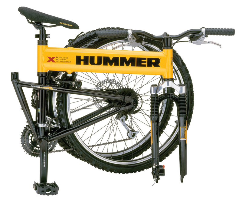 Hummer mountain 2024 bike yellow